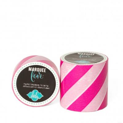 Heidi Swapp Marquee Washi Tape - Pinke Streifen